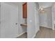 Welcoming entryway featuring neutral walls and a built-in desk area at 2640 Suncoast Lakes Blvd, Punta Gorda, FL 33980
