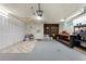 Spacious garage with ample storage, offering organization and functionality at 6522 11Th W Ave, Bradenton, FL 34209