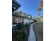 Exterior angle shot of a house, revealing its architectural details and landscaping at 355 Highland Shores Dr, Ellenton, FL 34222