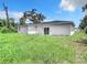 The backyard features new construction, with new sod at 23113 Brewer Ave, Punta Gorda, FL 33980