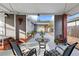 Outdoor patio with seating and decorative elements; perfect for outdoor relaxation and casual entertaining at 2912 W Frierson W Ave, Tampa, FL 33614