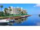 Beautiful waterfront condo community with boat docks, offering easy access to the water and stunning views at 6009 Sea Ranch Dr # 101, Hudson, FL 34667