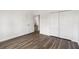 Bright bedroom with closet and doorway at 4160 Belladonna Ave, North Port, FL 34286