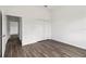 Bright bedroom with closet and doorway at 4160 Belladonna Ave, North Port, FL 34286