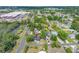 Neighborhood aerial shot, displaying a cozy home with trees and adjacent street at 3728 19Th E St, Bradenton, FL 34208
