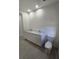 Elegant bathroom with double sinks and modern finishes at 4098 New Milford St, North Port, FL 34288