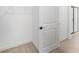 Walk-in closet adjacent to the bathroom and shower at 6038 Jensen View Ave, Apollo Beach, FL 33572