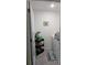 Laundry room with washer, dryer, and storage cart at 6315 Hillview Rd, Spring Hill, FL 34606