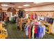 Golf pro shop with clothing racks, golf bags, and a wide selection of golf accessories at 9226 Players Dr, Weeki Wachee, FL 34613