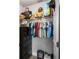 Well-organized closet with shelving, drawers, and hanging space for clothes and accessories at 5367 Riverwalk Preserve Dr, New Port Richey, FL 34653