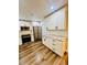 Spacious kitchen featuring modern appliances, countertops, and cabinetry at 801 Leeward Way, Palm Harbor, FL 34685