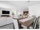 Open concept: Dining room flows into living room and kitchen at 3255 Hilltop Cir, Bradenton, FL 34211