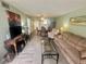 Inviting living room featuring stylish decor and comfortable seating, perfect for relaxation and entertaining at 6009 Sea Ranch Dr # 203, Hudson, FL 34667