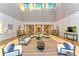 Spacious lobby featuring high ceilings, neutral tones, and comfortable seating at 17109 Kenton Ter, Bradenton, FL 34202