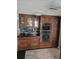 Modern kitchen with stainless steel appliances and stylish tile backsplash at 12215 Cobble Stone Dr, Hudson, FL 34667