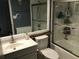 Clean and updated bathroom with a shower/tub combo and vanity at 15000 Gulf Blvd # 1104, Madeira Beach, FL 33708