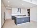 Modern kitchen with island, stainless steel appliances, and ample counter space at 2900 Bay To Bay Blvd # 1502, Tampa, FL 33629