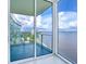 Private balcony boasting breathtaking panoramic water and city views at 2900 Bay To Bay Blvd # 1502, Tampa, FL 33629