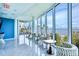 Relaxing lounge with water views and seating at 2900 Bay To Bay Blvd # 1502, Tampa, FL 33629