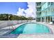 Resort-style pool with ample deck space at 2900 Bay To Bay Blvd # 1502, Tampa, FL 33629