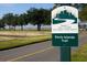 Davis Islands Trail entrance sign in Tampa, Florida at 85 Davis Blvd # B, Tampa, FL 33606