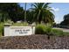 Community entrance sign for Davis Islands Village at 85 Davis Blvd # B, Tampa, FL 33606
