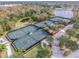 Aerial view of community tennis courts at 320 Ibisview Lane # 33572, Apollo Beach, FL 33572