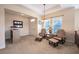 Relaxing living room with two armchairs and ottomans at 320 Ibisview Lane # 33572, Apollo Beach, FL 33572