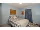 Cozy bedroom with a comfortable bed and tranquil color scheme at 3736 Lado Dr, Wesley Chapel, FL 33543