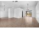 Open concept living area with tile floors at 2510 Sheila Ln, North Port, FL 34286