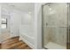 Bathroom with soaking tub and a separate shower at 5413 Dayton Ln, Port Charlotte, FL 33981