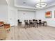 Meeting room with a long table, chairs, and wood-look floors at 3507 Bayshore Blvd # 2001, Tampa, FL 33629
