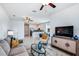 Bright and airy living room with an open floor plan at 10413 Lavender Aster Trl, San Antonio, FL 33576