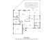 Detailed floor plan illustrating layout of bedrooms, bathrooms, kitchen, living areas, and outdoor spaces at 4787 Hamlets Grove Dr, Sarasota, FL 34235