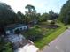 Aerial view of a house and vacant lot at 6109 Adams St, Gibsonton, FL 33534