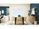 Open concept dining room with a table for six and access to the living room at 32088 Powderpuff Mimosa Dr, San Antonio, FL 33576