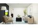 Bright and airy living room features comfortable seating and stylish decor at 32088 Powderpuff Mimosa Dr, San Antonio, FL 33576