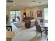 Spacious living room with access to the patio at 12831 Oriago St, Venice, FL 34293