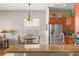 Kitchen features granite countertops and stainless steel appliances at 3001 Silvermill Loop, Land O Lakes, FL 34638