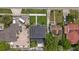 An overhead view showcasing a house's location and surrounding neighborhood at 1907 W Grace St, Tampa, FL 33607