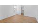 Bright bedroom with window and walk-in closet and hardwood flooring at 4005 W San Rafael St, Tampa, FL 33629