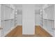 Large walk-in closet with custom shelving and lighting at 4005 W San Rafael St, Tampa, FL 33629