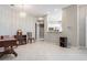 Dining room with tile floors and built-in shelving at 34841 Double Eagle Ct, Zephyrhills, FL 33541