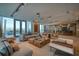 Bright and airy lounge with comfortable seating and access to outdoor patio at 5120 Marina Way # 16005, Tampa, FL 33611