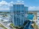 Modern high-rise building, waterfront location at 5120 Marina Way # 16005, Tampa, FL 33611