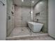 Spa-like bathroom with soaking tub and shower at 5120 Marina Way # 16005, Tampa, FL 33611