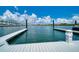 Community boat dock with easy water access at 5120 Marina Way # 16005, Tampa, FL 33611