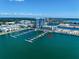 Luxury condo building with private boat slips and waterfront access at 5120 Marina Way # 16005, Tampa, FL 33611
