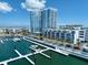 Modern building and marina with boat slips at 5120 Marina Way # 16005, Tampa, FL 33611