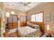Bedroom with shoji screens and a peaceful atmosphere at 331 Lewis Rd, Lithia, FL 33547